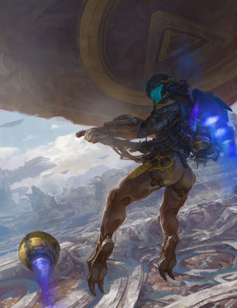 720P, spacesuit, artwork, jetpack