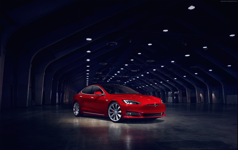 red, Elon Musk, 2K, Tesla Model S P90D, electric cars