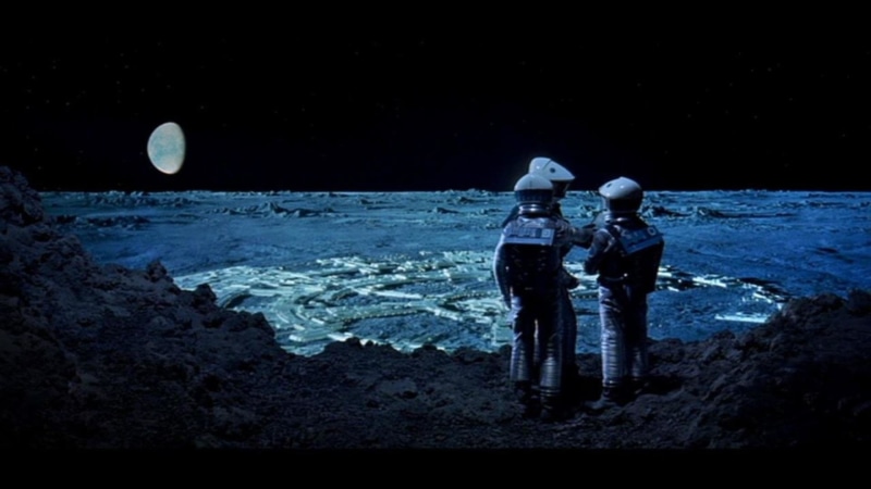 1080P, Movie, 2001: A Space Odyssey, Moon, Astronaut