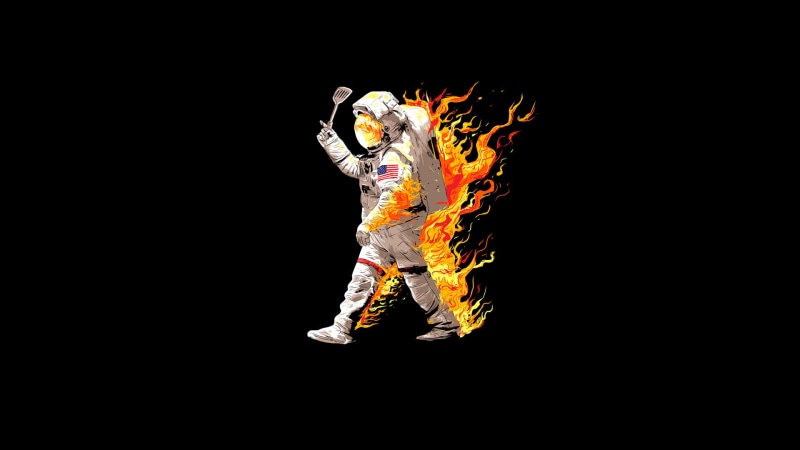 dancing, arts culture and entertainment, studio shot, clothing, full length, astronaut, cut out, copy space, performing arts event, young adult, young men