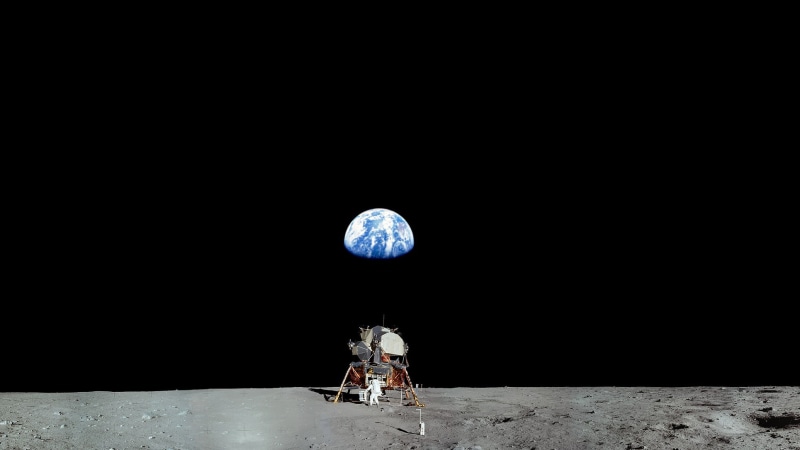 space, earth, nasa, astronaut, planet, moon, planets, 1080P, landing, black