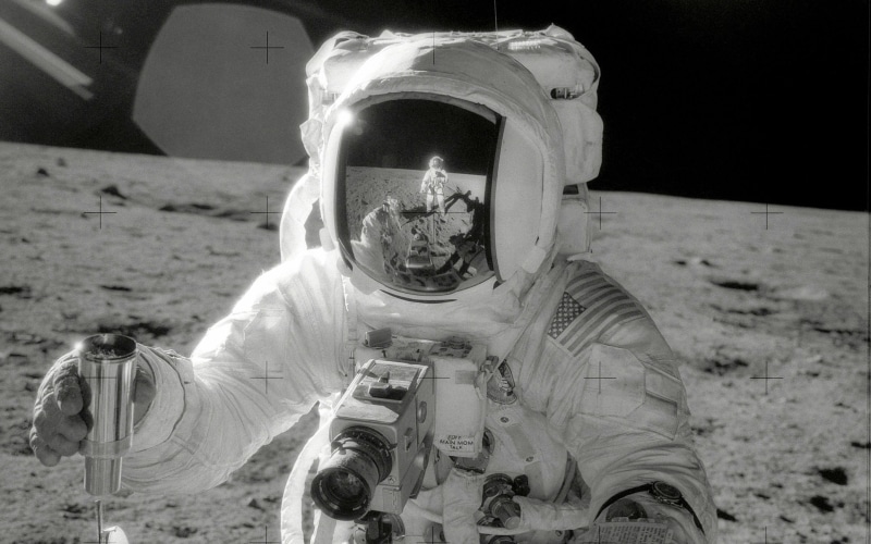spacesuit, space, Moon, astronaut, 2K