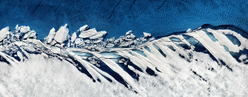 2K, winter, snowcapped mountain, sunlight, mountain peak, snow, aerial view, ice, birds eye view, frozen, scenics - nature, iceberg, environment, day