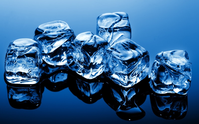 Blue, 2K, Ice, Cold, Cubes, Theme