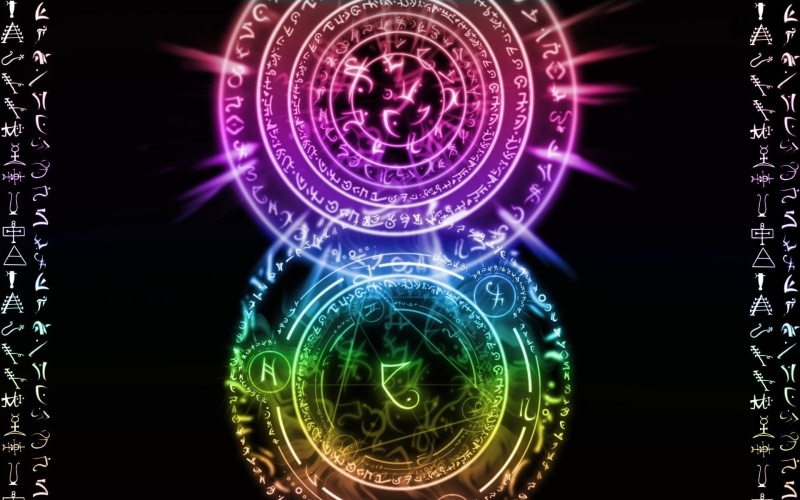 1080P, Runes, Abstract, Artistic