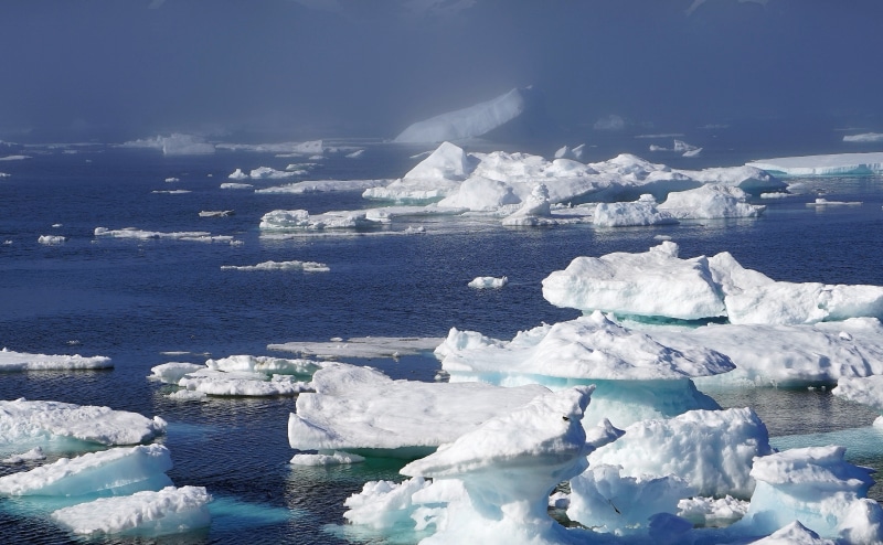 iceberg, greenland, beauty in nature, floating on water, lagoon, scattered, outdoors, scenics - nature, arctic, 4K, cold temperature, frozen, polar region