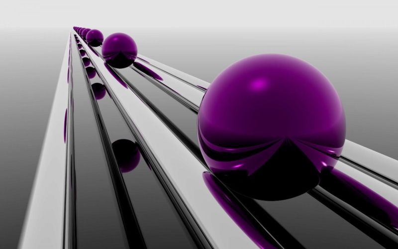end, 1080P, 3d and abstract, ever, cant think ofa fourth, bowling balls, balls, purple, everlasting, will