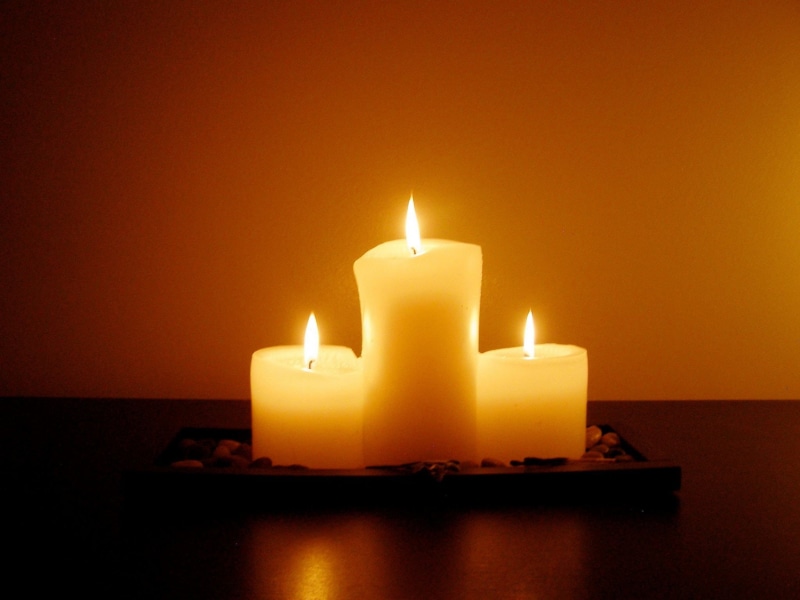 meditation, love, nature, night, tranquil, spirituality, relaxation, studio shot, candles, melting, heat, tranquility, harmony, light, romance, candlelight