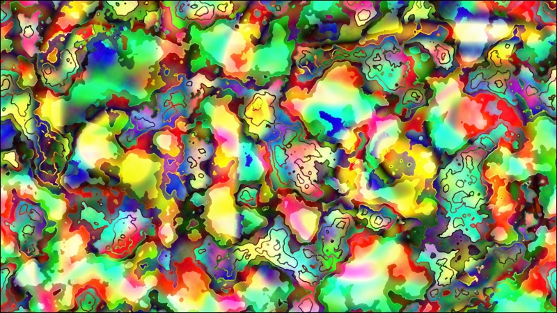 abstract, trippy, bright, LSD, 2K