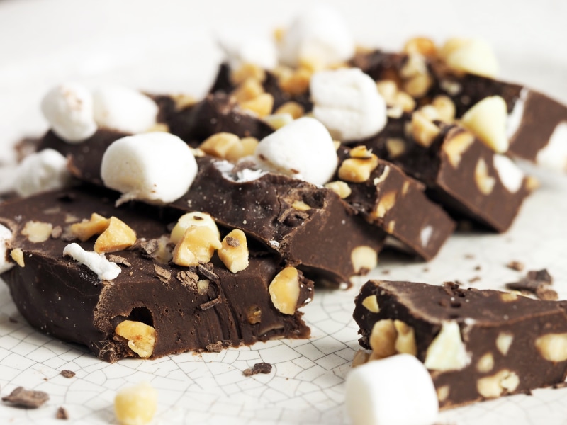 delicious, rich, dessert, close-up, homemade, no people, indoors, food, temptation, unhealthy, treat, nut - food, gourmet, 4K, brownie, food and drink