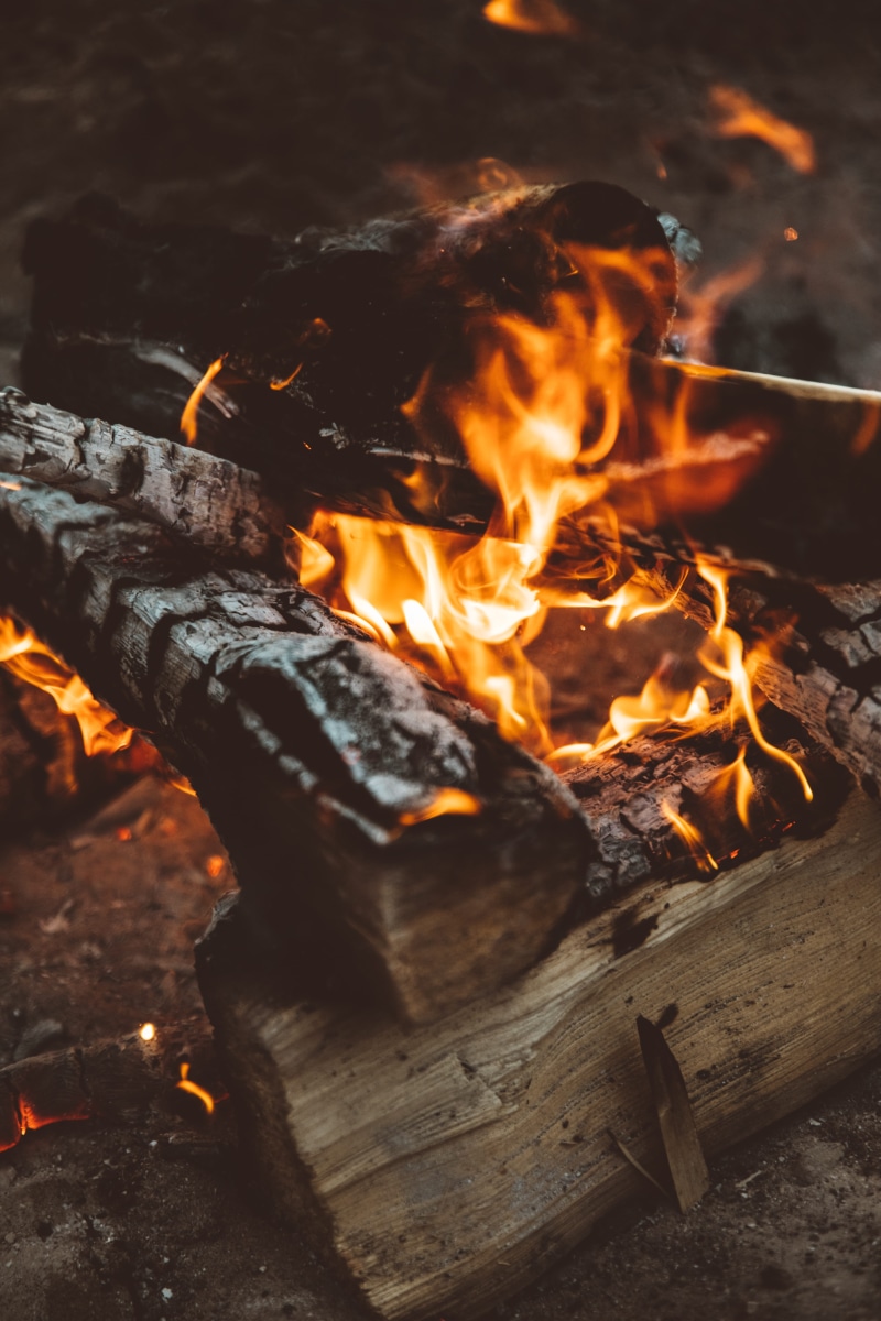 orange color, coal, log, furnace, firewood, motion, heat - temperature, firey, flame, bon fire, camp fire, burning wood, outdoors, coals, campfire, 5K