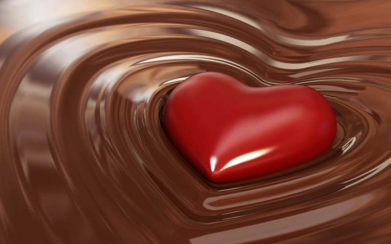 shaped, Sweet, 1080P, Heart, Chocolate, shape
