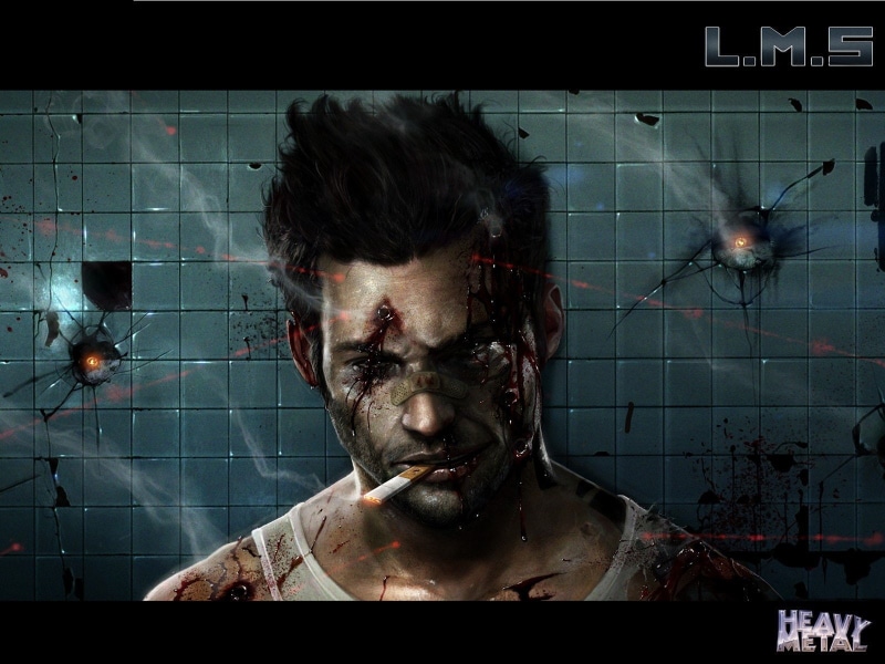 720P, Last Man Standing: Killbook Of A Bounty Hunter, Gabriel, cyberpunk, Dan Luvisi