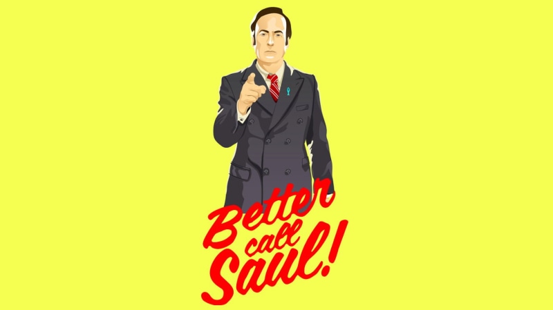 three quarter length, well-dressed, Saul Goodman, illustration, business, communication, studio shot, business person, front view, simple background, adult