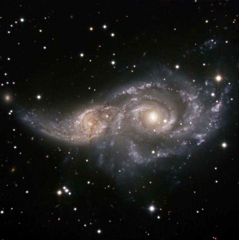 nebula, night sky, no people, beauty in nature, starry sky, galaxy, black Color, blue, milky Way, Spiral Galaxy, glowing, sky, astronomy, ic 2163, spiral