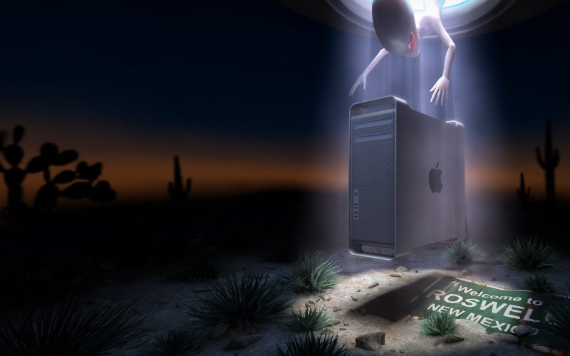 background, imac, alien, 1080P, apple, desert, welcome, series, g