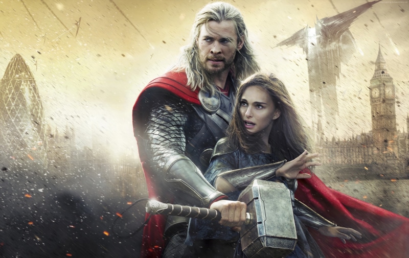Chris Hemsworth, 4k, Thor: Ragnarok, Natalie Portman, 2K