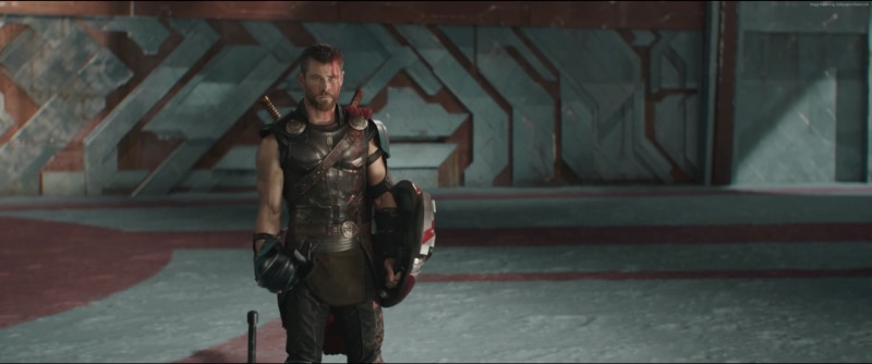 wall - building feature, art and craft, one person, representation, young adult, architecture, standing, creativity, holding, Thor, Thor: Ragnarok, young men