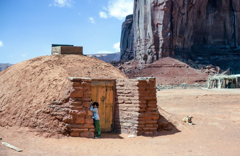 person, ancient civilization, people, indian, indigenous, ancient, sunlight, human, sky, rock - object, architecture, navajo nation, retro, american, boy