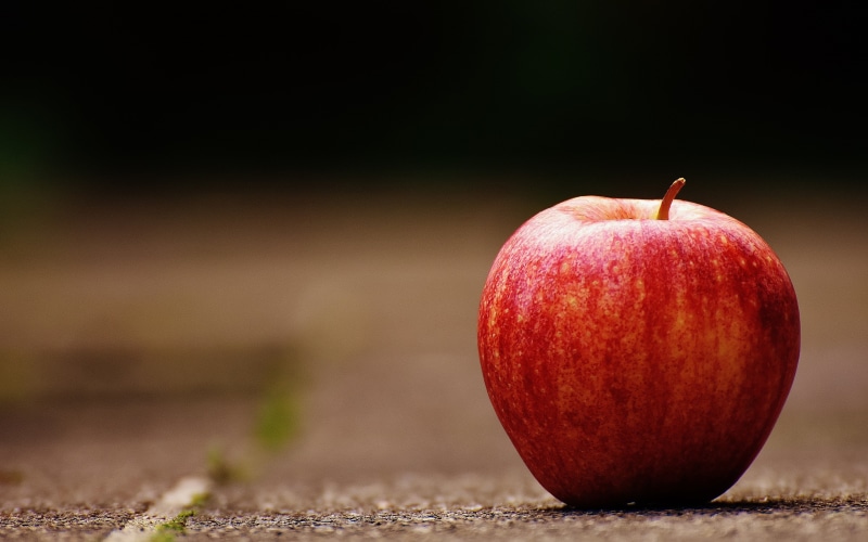 4K, apple, download 3840x2400 apple, fruit backgrounds, ripe