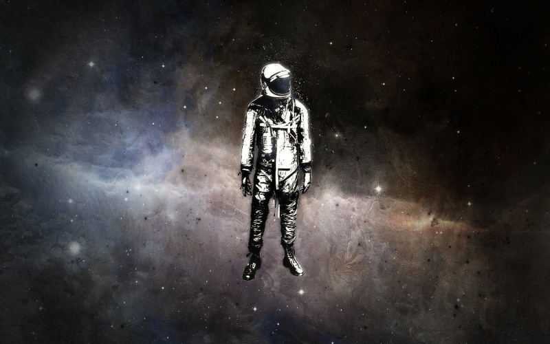 artwork, Yuri Gagarin, Alex Cherry, astronaut, 1080P, space