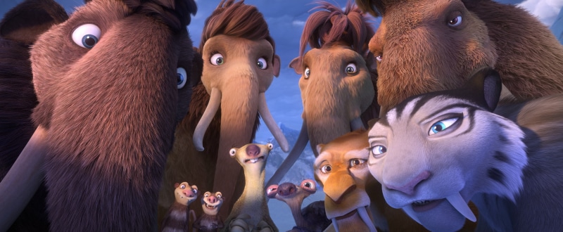 mammal, animal wildlife, humor, animated film, close-up, cute, Ray Romano, hd, domestic animals, hair, animal body part, Ice Age, apocalypse, cinema, 4k