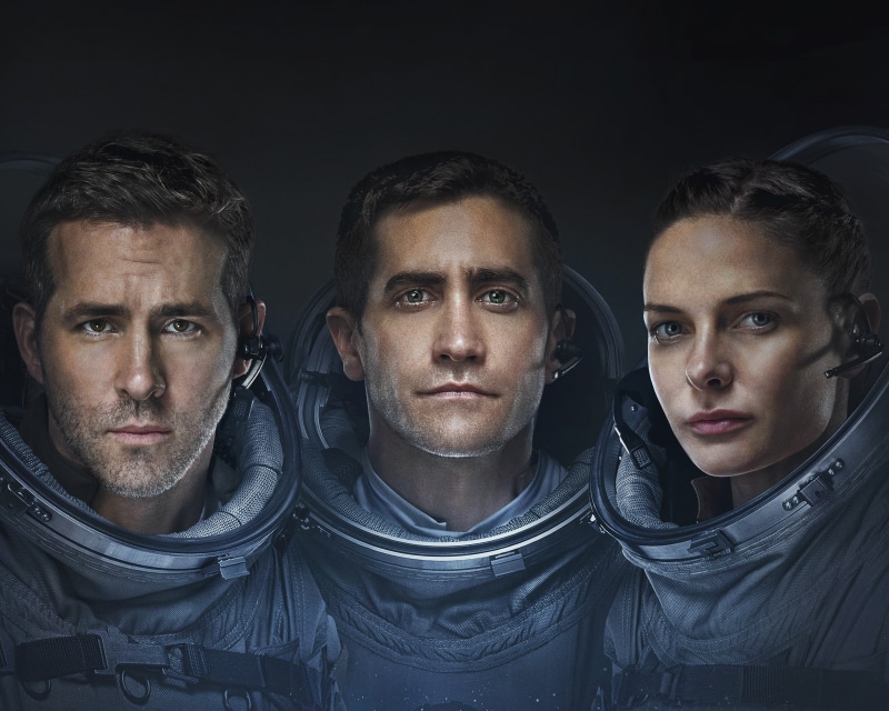 Ryan Reynolds, Rebecca Ferguson, 2017, Expedition, Jake Gyllenhaal, Woman, Sony Pictures, David Jordan, Space, Galaxy, Roy Adams, Astronauts, Sci-Fi, Girl