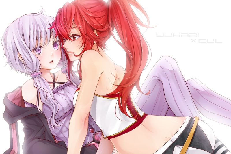 2K, yukari, yuzuki, yuri, cul, yuzuki yukari, girls, anime girls, anime