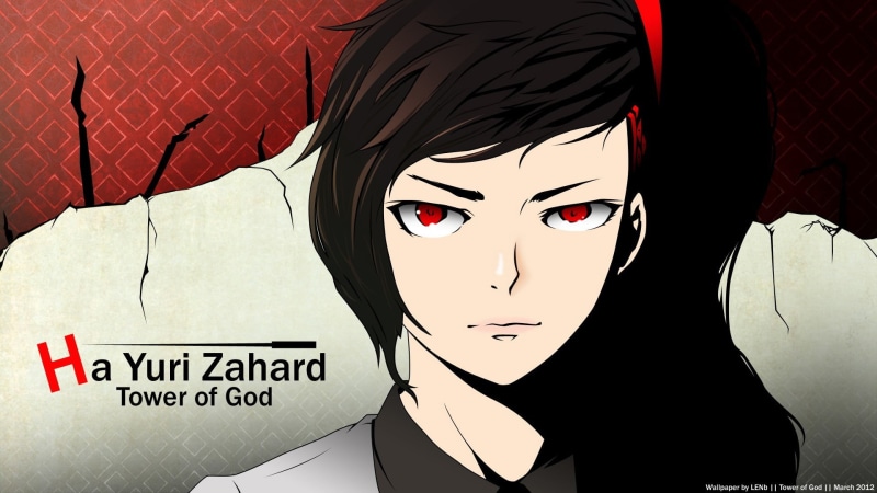 young women, real people, hairstyle, Tower of God, representation, tower, art and craft, red, yuri zahard, god, lifestyles, text, western script, obscured face