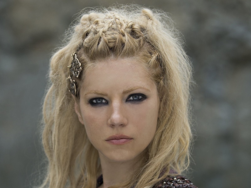 Blonde, TV Show, Katheryn Winnick, Lagertha (Vikings), 1080P, Face, Vikings (TV Show), Vikings