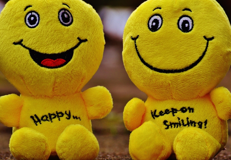 life is beautiful, celebration, craft, pep talk, smile, laughing face, frohnatur, western script, close-up, good mood, happiness, no people, joy, yellow