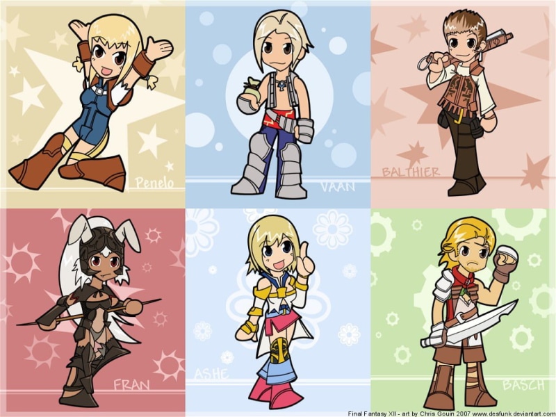 fantasy, FF, 480P, hd, art, final, cartoon, ff12, anime, cute