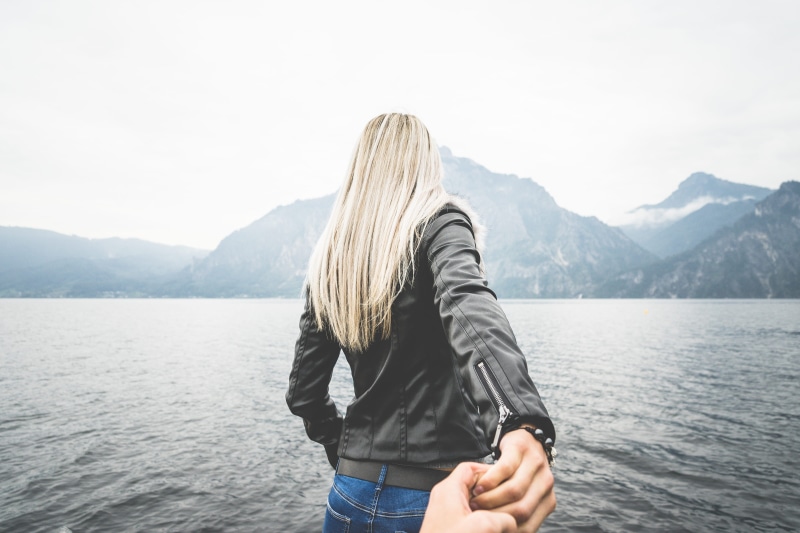 cold, young Women, one Person, nature, adults Only, looking at view, lifestyles, mountains, hills, getting away from it all, inspired, copy Space, followmeto