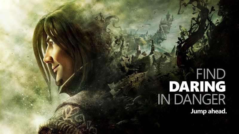 real people, Fable, daring, Xbox One, hairstyle, communication, close-up, 1080P, digital composite, western script, overlay, portrait, Fable Legends, find