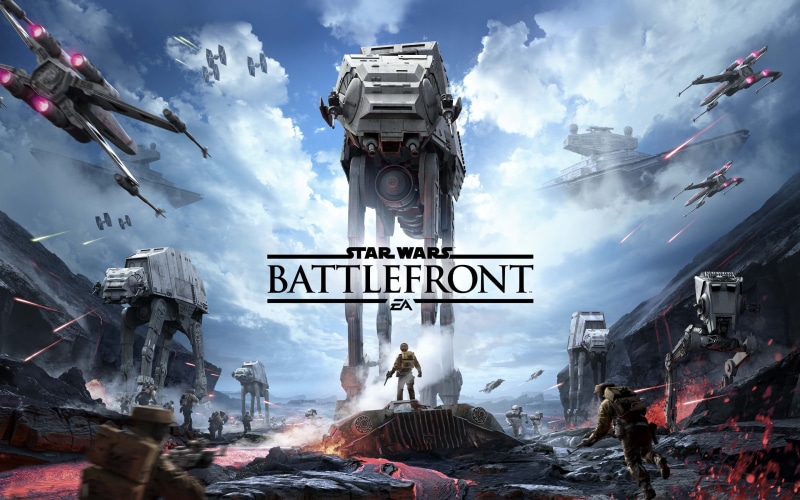 outdoors, lifestyles, wars, video games, Star Wars: Battlefront, nature, communication, built structure, building exterior, people, sign, architecture