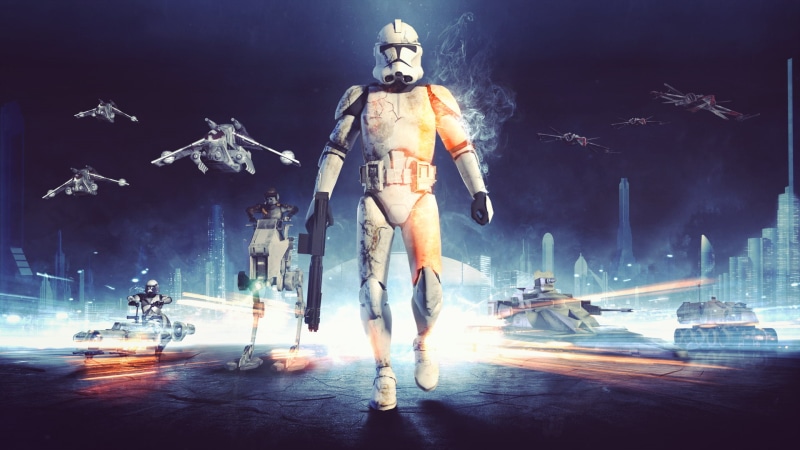 Battlefield, STAR WARS Battlefront Beta, Star Wars: Battlefront, Star Wars: The Clone Wars, war, soldier, battle, Clone Trooper, weapon, danger, field