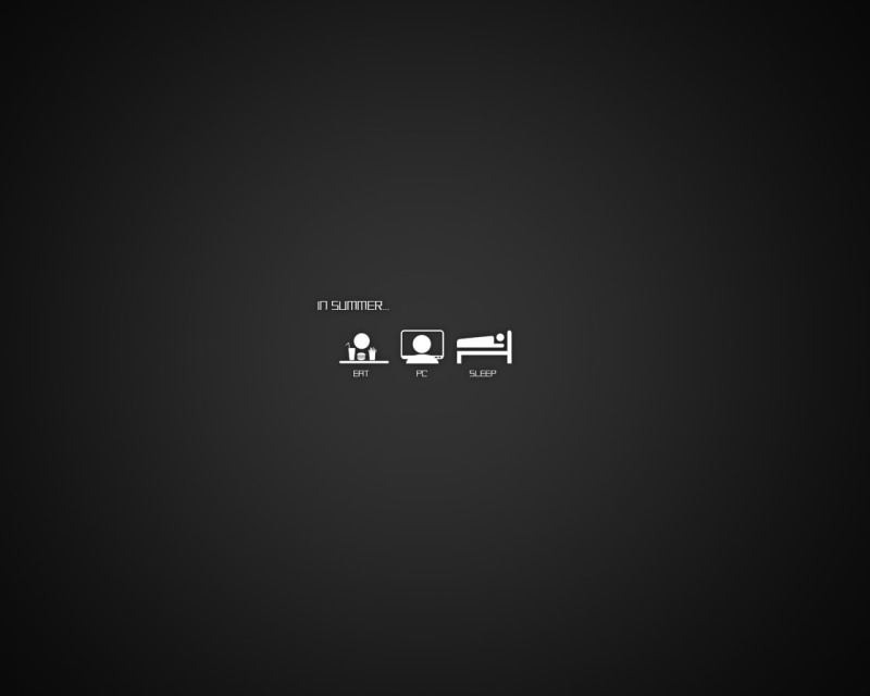 art, background, black, summer, sleeping, hd, x, minimalistic, pc, 720P