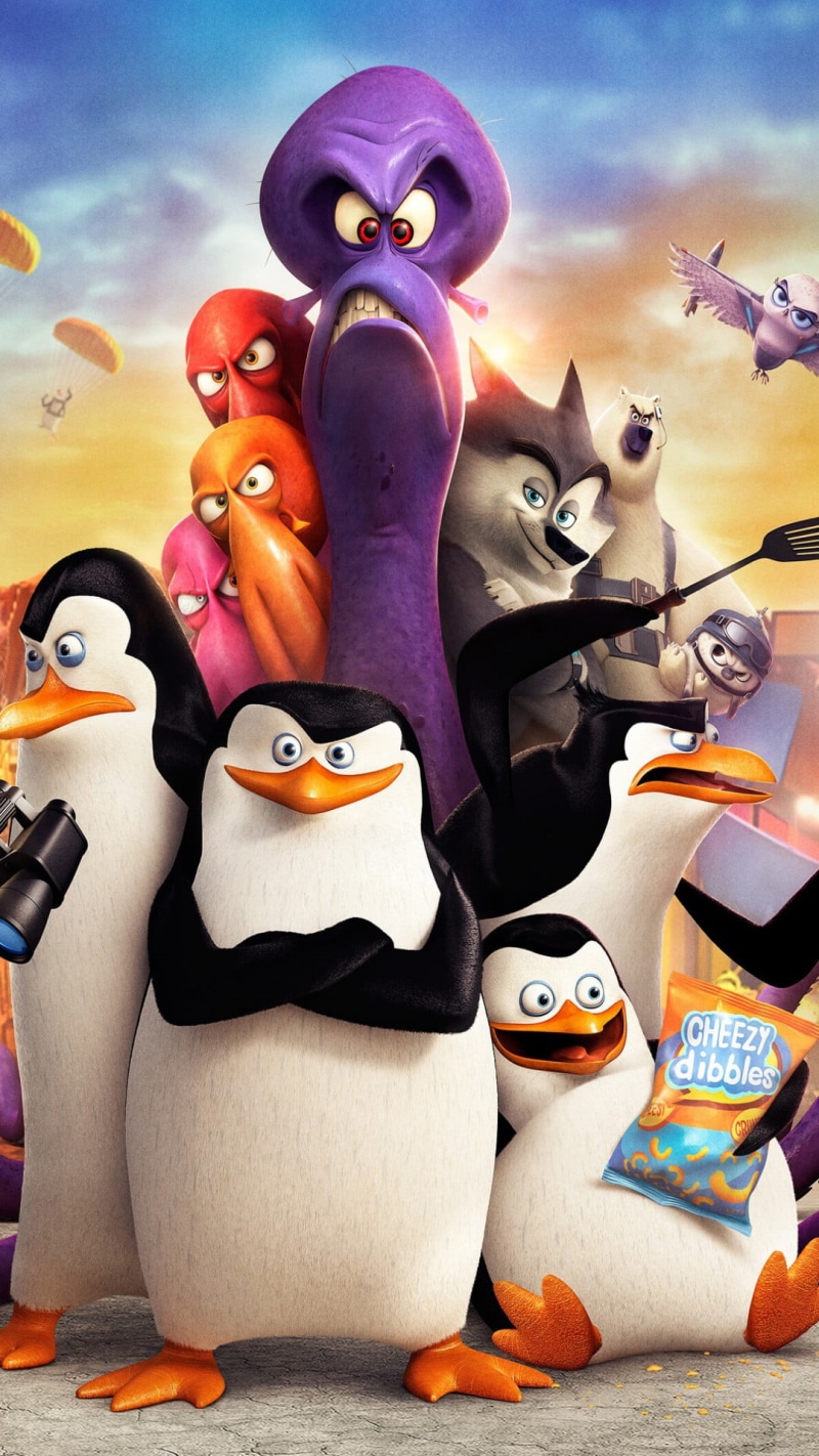 mammal, celebration, Hollywood Movies, craft, penguins, creativity, 1080P, human representation, no people, animated, male likeness, outdoors, poster