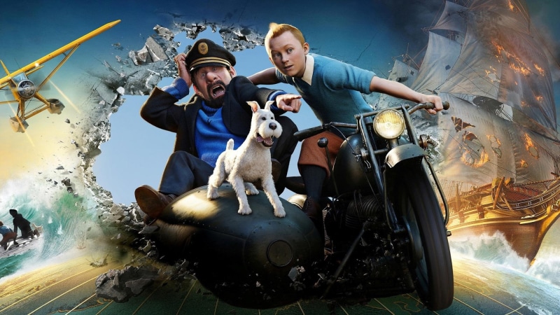1080P, widescreen, adventures, tintin