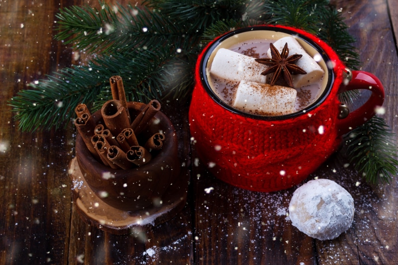 Food, Cinnamon, Marshmallow, 5K, Hot Chocolate, Cup