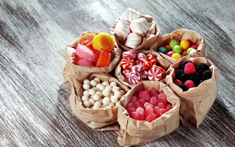 Sweets, Jellies, Assorted, Candies, Marshmallows, 2K
