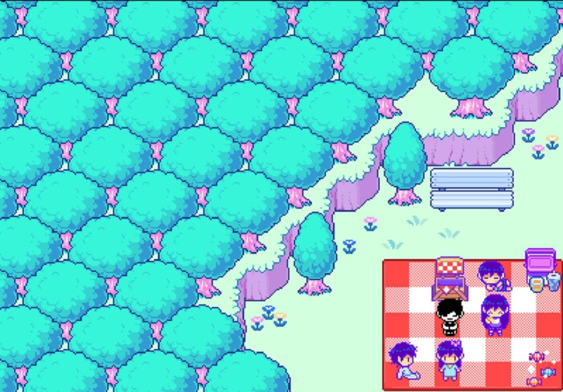 720P, pixel art, Omori