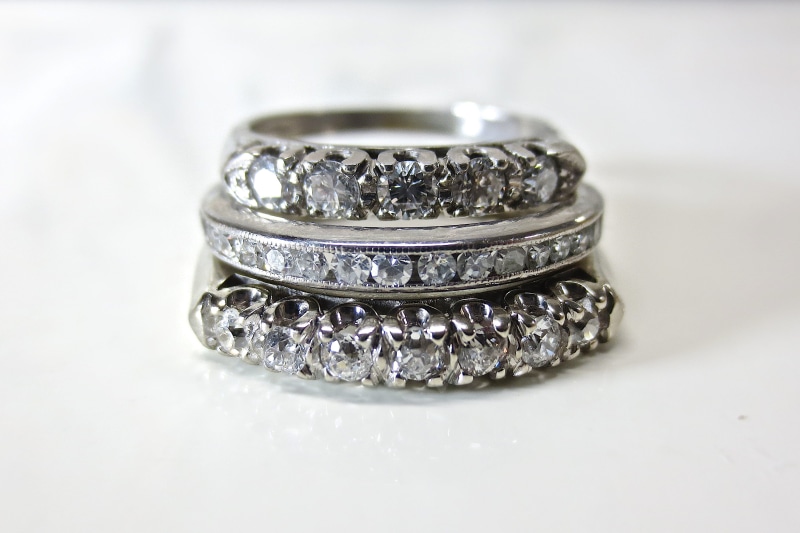 couple, silver colored, engagement, accessory, celebrate, gift, courtship, White, luxury, estate, precious gem, fashion, no people, close-up, love, diamond - gemstone