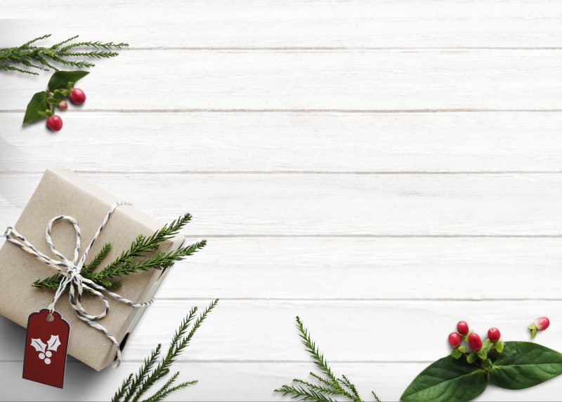 new year, christmas, wood - material, flowering plant, copy space, bouquet, plant, empty, tradition, red, indoors, design space, pine, occasion, festival