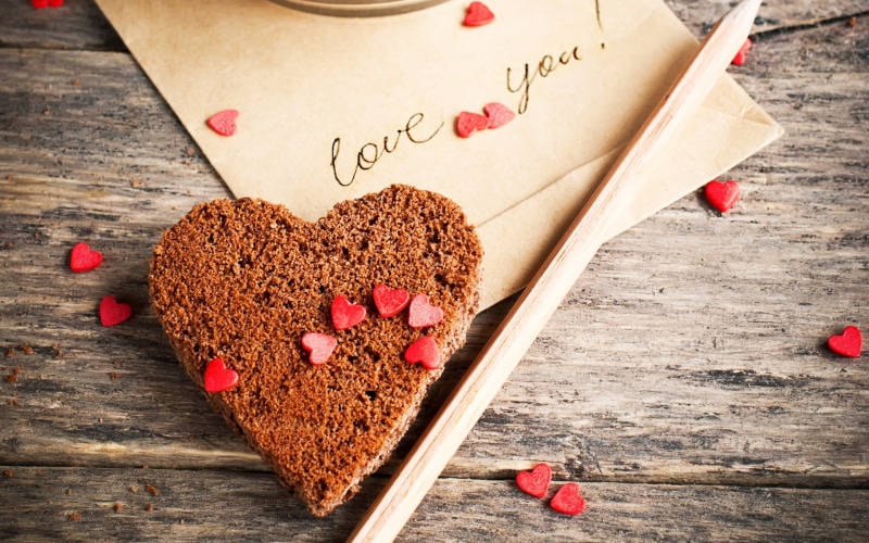 day, love, valentine 039 s, hearts, text, 1080P, bokeh