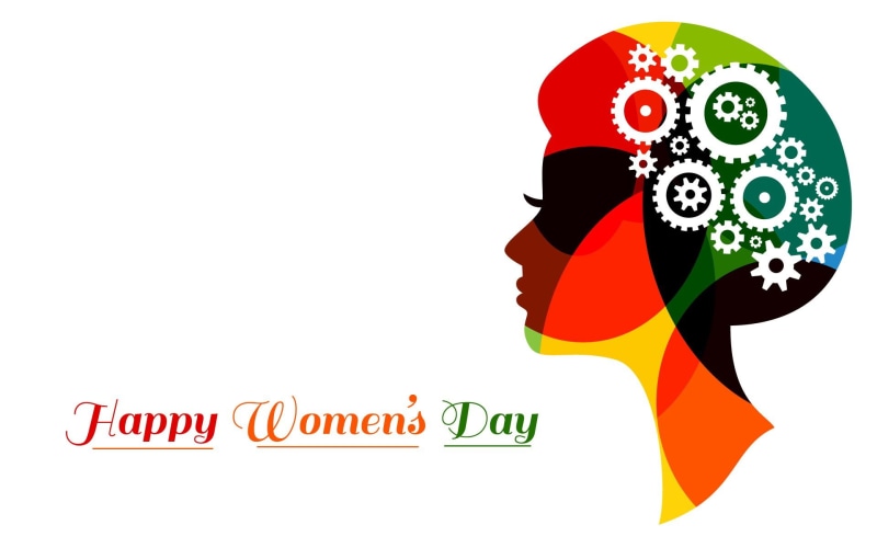 Holiday, Womens Day, 1080P, Statement, Happy Womens Day, Woman, Minimalist, Colors, Girl