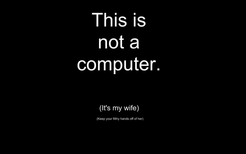 dark, sign, 1080P, technology, computer icon, Funny, indoors, warning sign, Computer, Statement, copy space, capital letter, white color, no people, black background