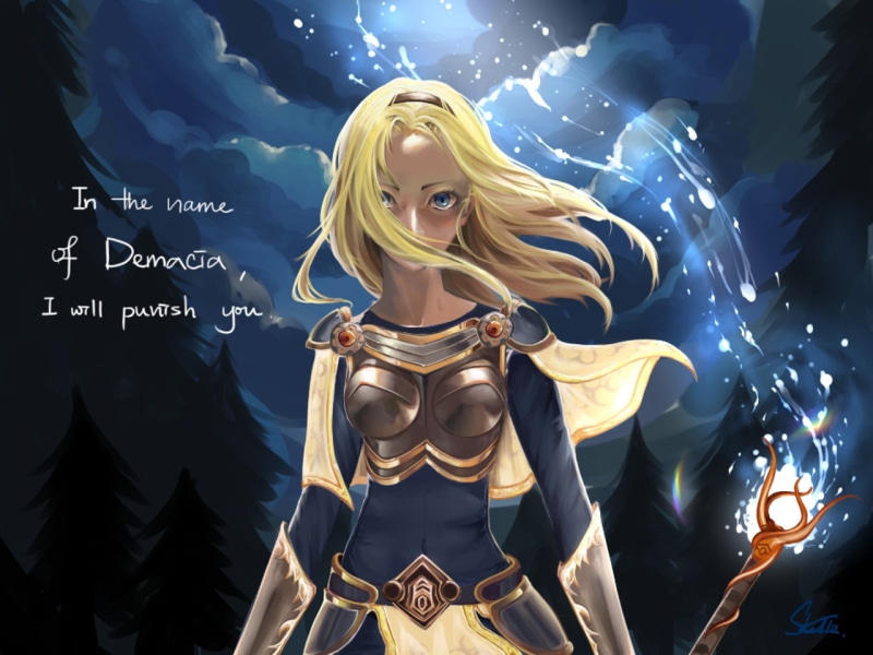 Magician, Staff, League Of Legends, Video Game, Blonde, Magic, 720P, Lux (League Of Legends), Statement, Armor