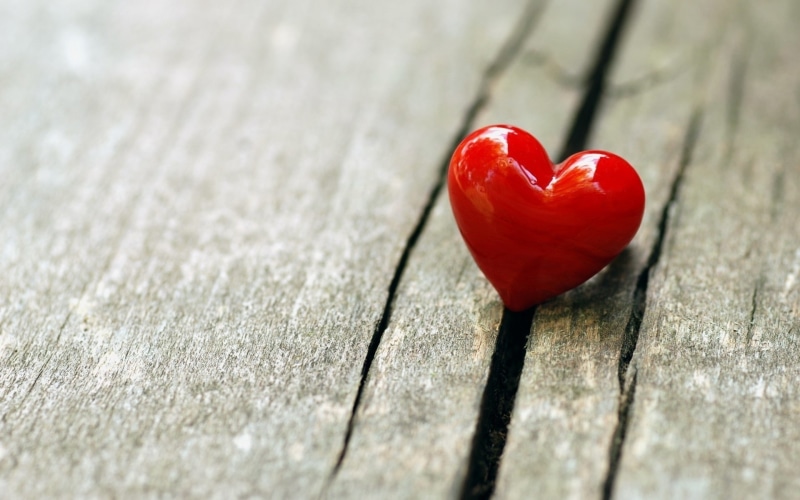 stone heart, love, accessory, stone, heart, red, red heart, 1080P, shaped