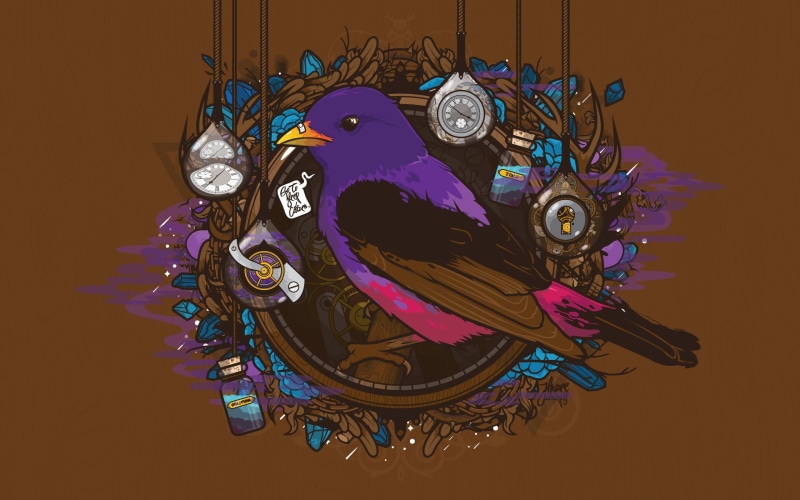animal representation, blue, multi colored, purple, ornate, pattern, butterfly - insect, floral pattern, no people, indoors, art and craft, craft, design